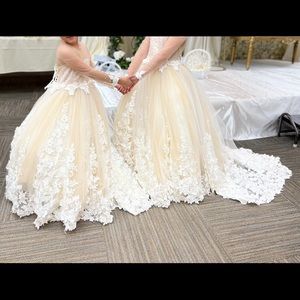 Luxury flower girl dress